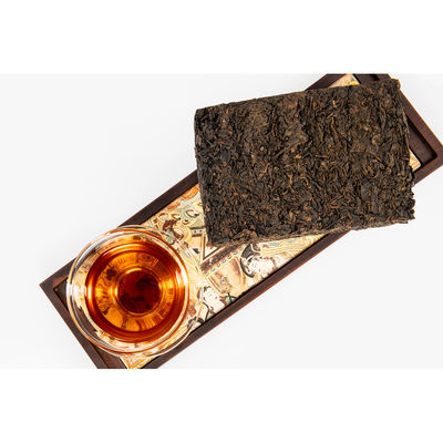 Fabriqué à la main en bio Fu Zhuan Thé noir brique artisanat traditionnel Durée de conservation longue Chinois bio