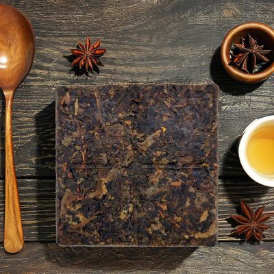 Thé noir chaud chinois, thé à ventre plat, pour la santé, ancien procédé de Xi'an, matières premières naturelles sélectionnées