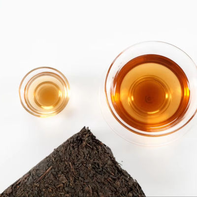 Thé noir pur Jingyang Fu Thé en brique fait à la main avec des techniques traditionnelles