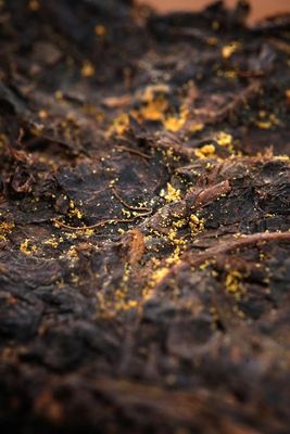 Thé noir pur Jingyang Fu Thé en brique fait à la main avec des techniques traditionnelles