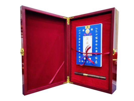 Ensemble cadeau de thé officiel chinois traditionnel du Shaanxi, pressé à la main, thé de perte de poids pour le foie et les reins, 5 à 10 ans