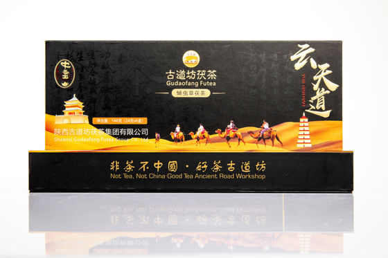 144g de thé naturel fait à la main avec Cordyceps Pupa et thé chinois