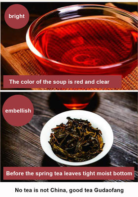 500g boîte de thé pressée Emballage chaud Shaanxi officiel bio fermenté thé de brique classique pour boisson de santé spéciale