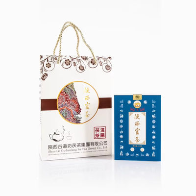 Thé chaud officiel du Shaanxi Thé noir pour la perte de poids et la digestion de désintoxication 1000 adresses matières premières