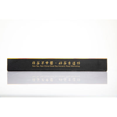 Longue durée de conservation 144g brique de thé noir faite à la main populaire pour les Chinois FuTea cadeau emballage personnalisé