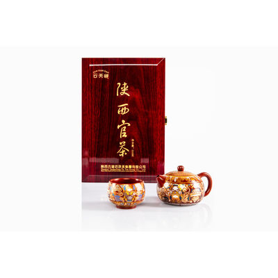 Thé comprimé 0,5 kg Poids compétitif Thé officiel Différentes saveurs 100% Pure Set de thé noir Boîte cadeau