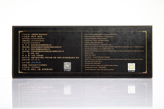 Thé sain pour la santé Cadeau spécialité Boisson de qualité 1 Thé noir Gudaofang Cordyceps Thé Pupa