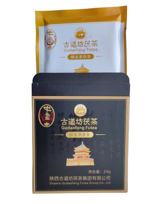 Des briques de thé noir biologiques du FuTea fermenté du Shaanxi pour une expérience de thé saine