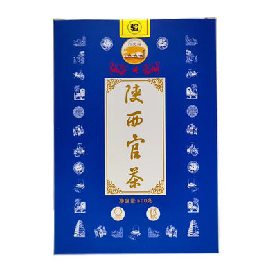 Top Grade Fuzhuan Gloden Fleur Thé Noir Organique Thé Noir Fermenté Âge 5 à 10 Ans Pour Une Bonne Santé
