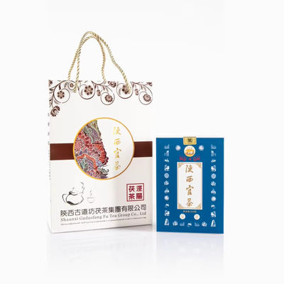 1000g de thé noir Fu Zhuan Vieillissement du thé noir Briques de thé spécialité boisson de santé pour les réunions d'entreprise et les fonctions