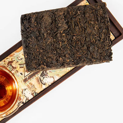Xi'an Black Tea Brick 500g Chinois thé noir biologique vieilli avec boîte cadeau de qualité 1 Certifié ISO Adresse Xi'an