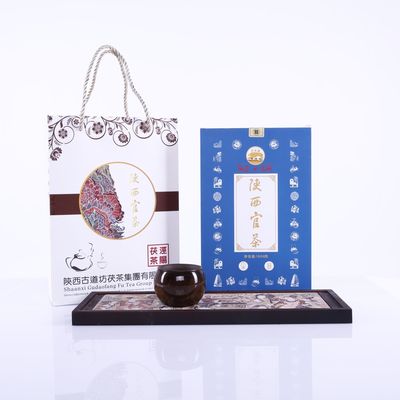Chinois Fabriqué 1000g Grand Paquet Perte de poids Fermenté Thé noir-Fu Brique Boisson spéciale de santé
