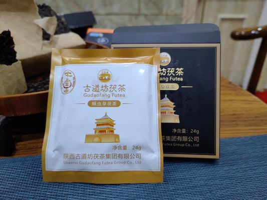 Style Thé fermenté Cordyceps Thé Pupa Fu Thé aromatisé pour une consommation pratique et rapide Conditionner le thé Boîte cadeau de qualité 1