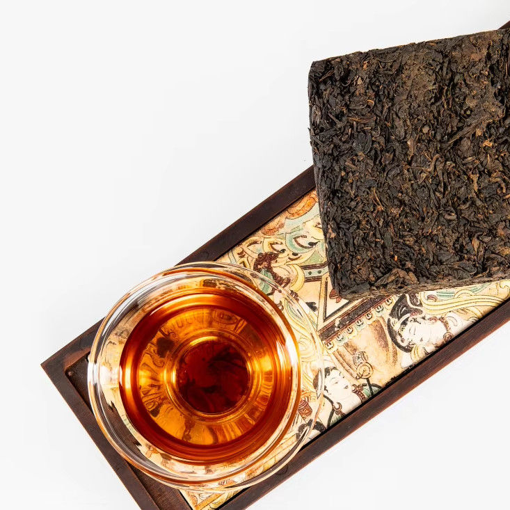 Thé noir chaud chinois, thé à ventre plat, pour la santé, ancien procédé de Xi'an, matières premières naturelles sélectionnées
