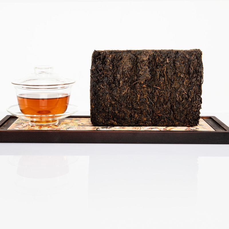 Découvrez le goût délicieux du thé chinois Jing Yang Fu Thé en brique Thé noir artisanal et frais